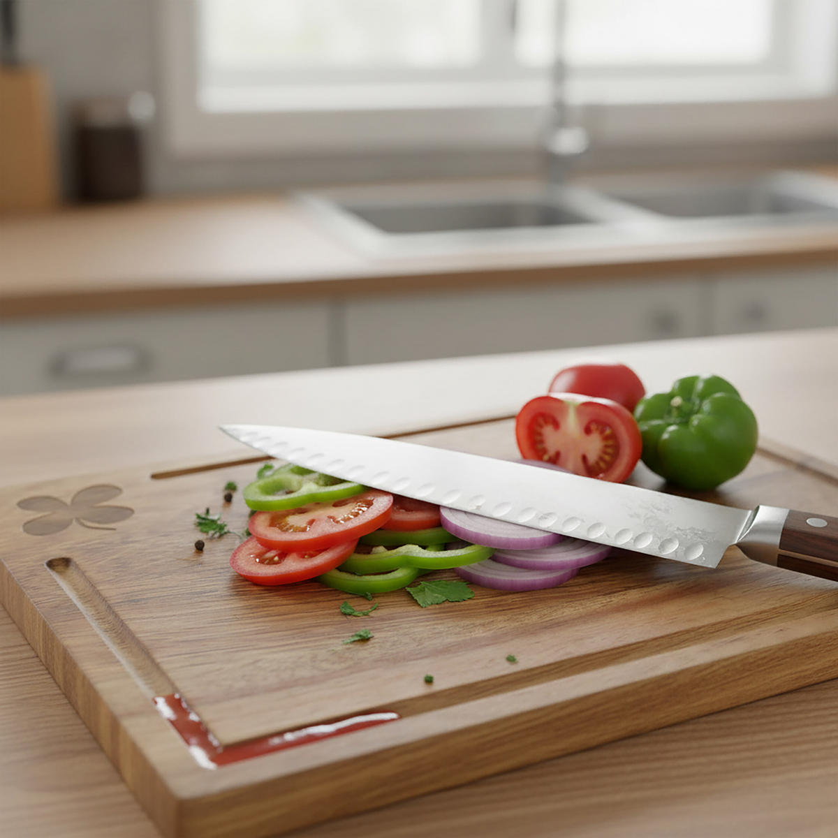 3-TLG.SCHNEIDEBRETT-SET - Braun, Holz (40/30cm) - Relaxdays