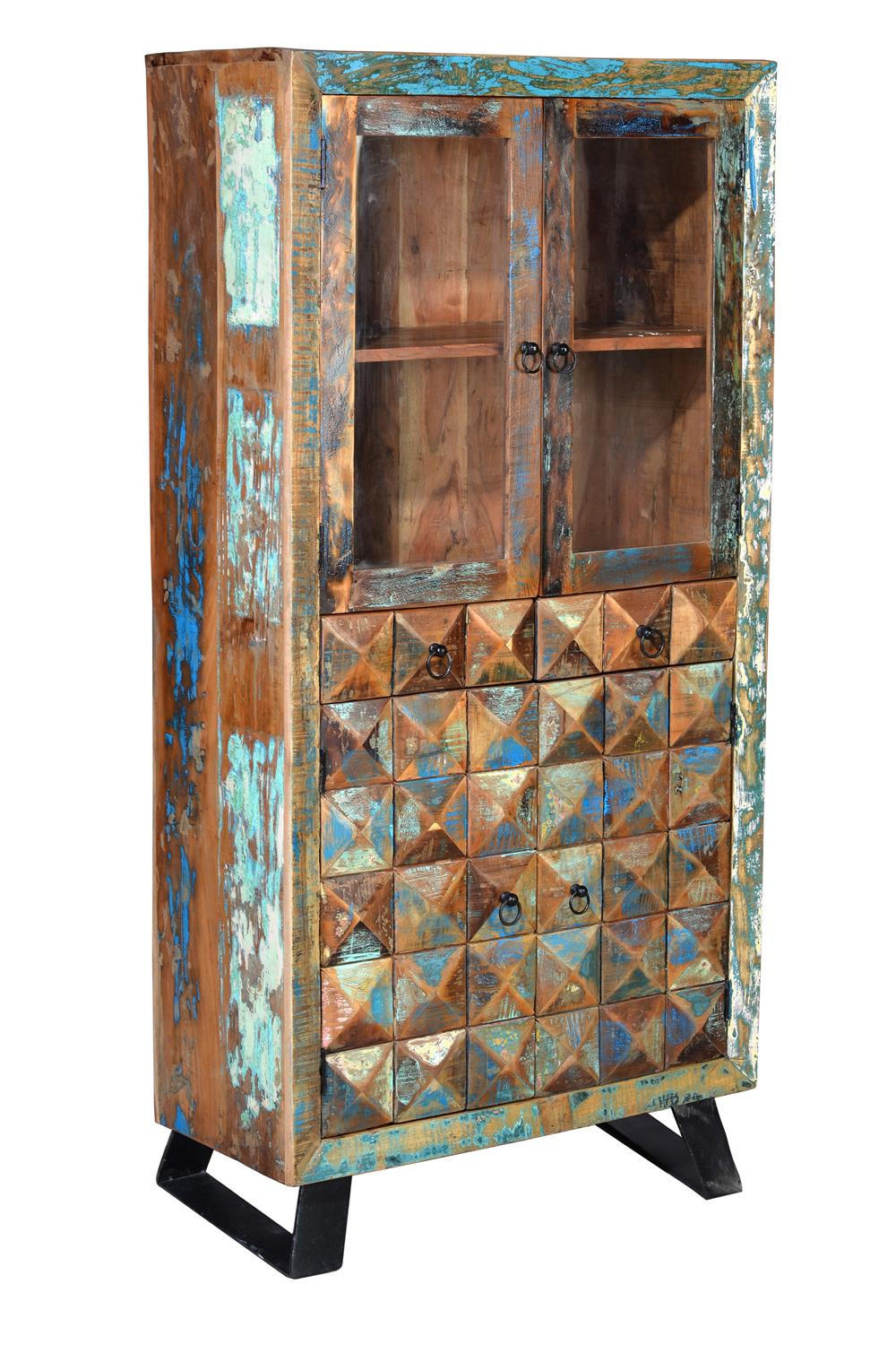 Giner y Colomer Vitrine Chrom 40x180x90 cm