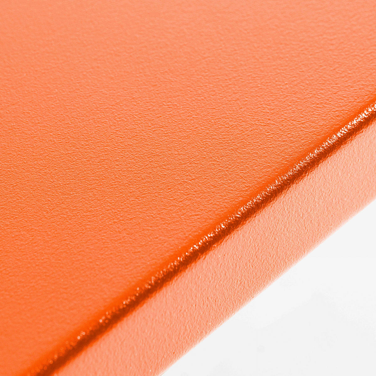 GARTENTISCH , Orangefarben - Orange, Metall (70/70/72cm) - Oviala