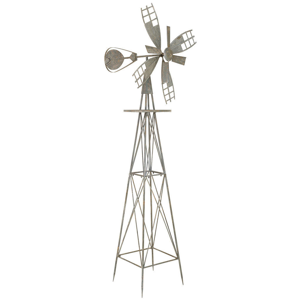 DEKORATIVE FIGUR, 69x59x175cm - Grau, Metall (69.22/175.26/59.06cm) - Wanderlust