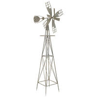 DEKORATIVE FIGUR, 69x59x175cm - Grau, Metall (69.22/175.26/59.06cm) - Wanderlust