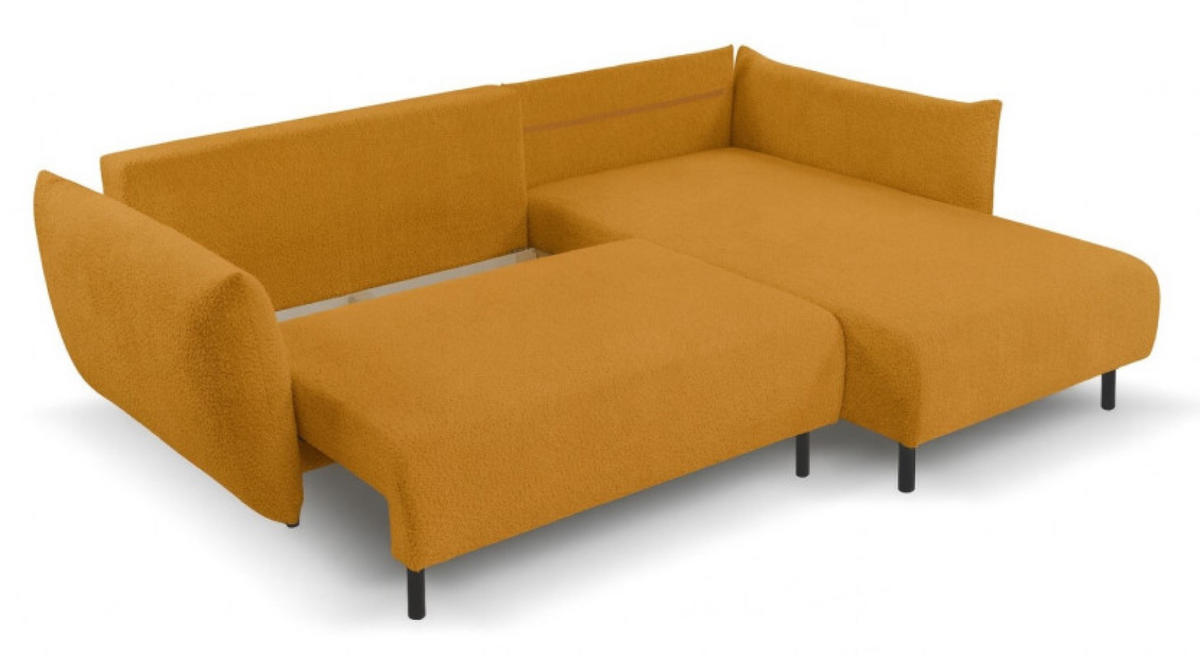 ECKSOFA Orange DELI Mit Schlaffunktion Rechts - Orange, Textil (171/257cm) - Sepro Meble
