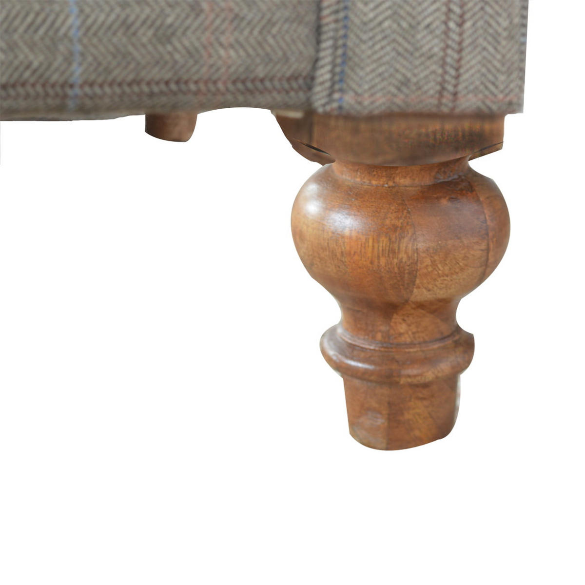 CHESTERFIELD-SOFA 2-Sitzer - Messingfarben/Braun, Holz/Metall (150/76/80cm) - Artisan Furniture