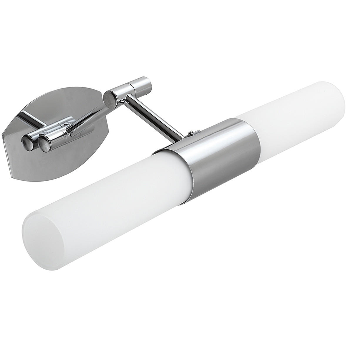 WANDLEUCHTE Jadet, Silberfarben, 36/11 cm - Silberfarben, Metall (28/36/11cm) - Kayani