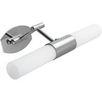 WANDLEUCHTE Jadet, Silberfarben, 36/11 cm - Silberfarben, Metall (28/36/11cm) - Kayani