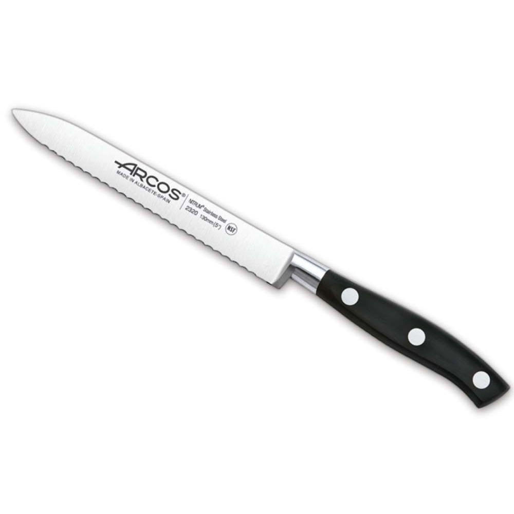 GEMÜSEMESSER Silber 23/2/23 cm 232000 - Silberfarben, Metall (23cm) - Arcos