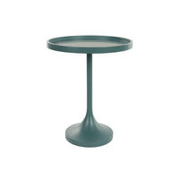 BEISTELLTISCH Jason Rund 46 cm Blau - Blau, Metall (46/46/56cm) - Zuiver