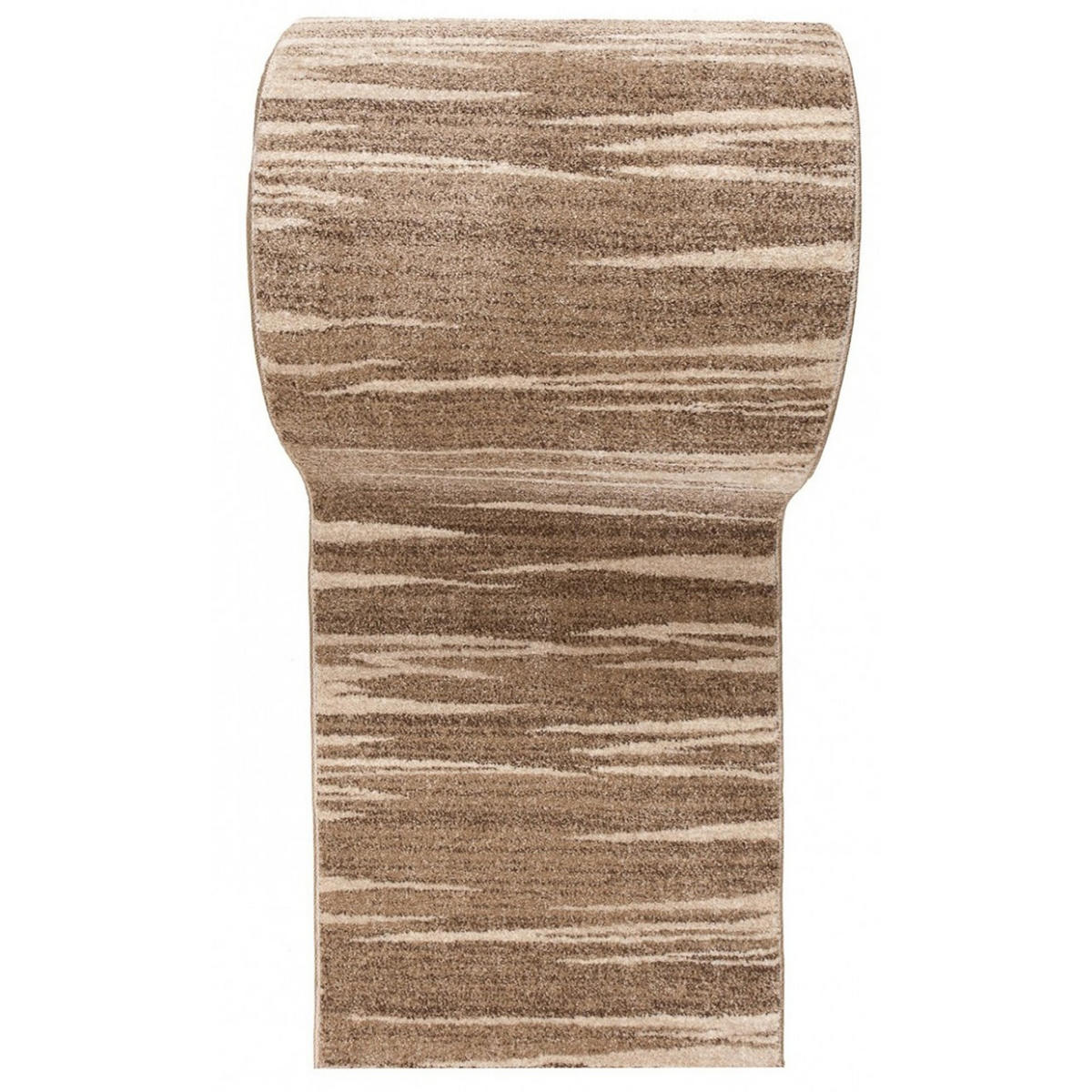 LÄUFER SARI Taupe 100/1300 cm - Taupe, Textil (100/1300cm) - Tapiso
