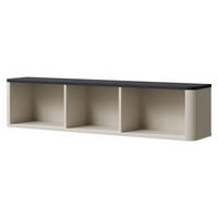 WANDREGAL Marly RE20 - Kaschmir/Grau, Holzwerkstoff (130/30/25cm) - MIRJAN24
