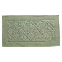 BADVORLEGER Enzo tindgrün 54 x 110 cm - Grün, Textil (54/110cm) - Vivaraise