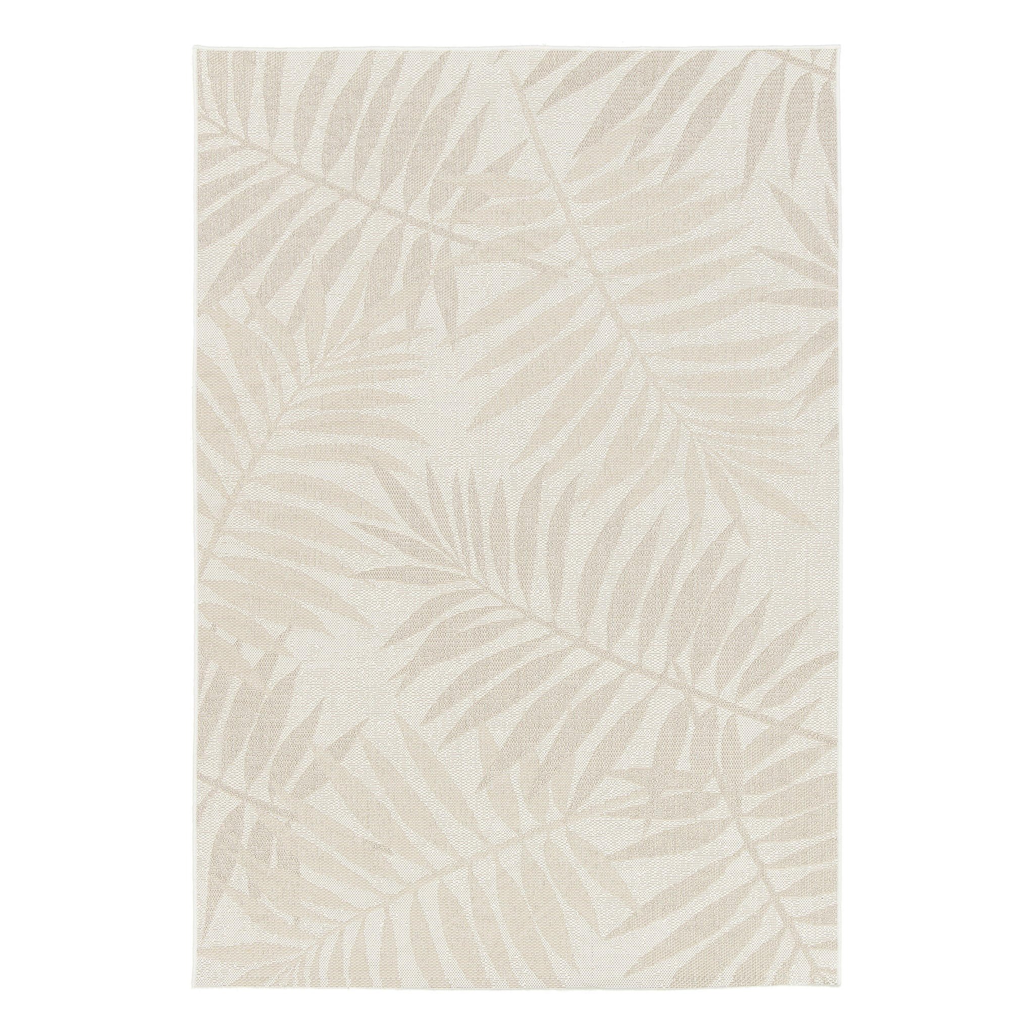 DESIGN Teppich für Innen und Außen beige - Beige, Textil (120/170cm) - AFK Living