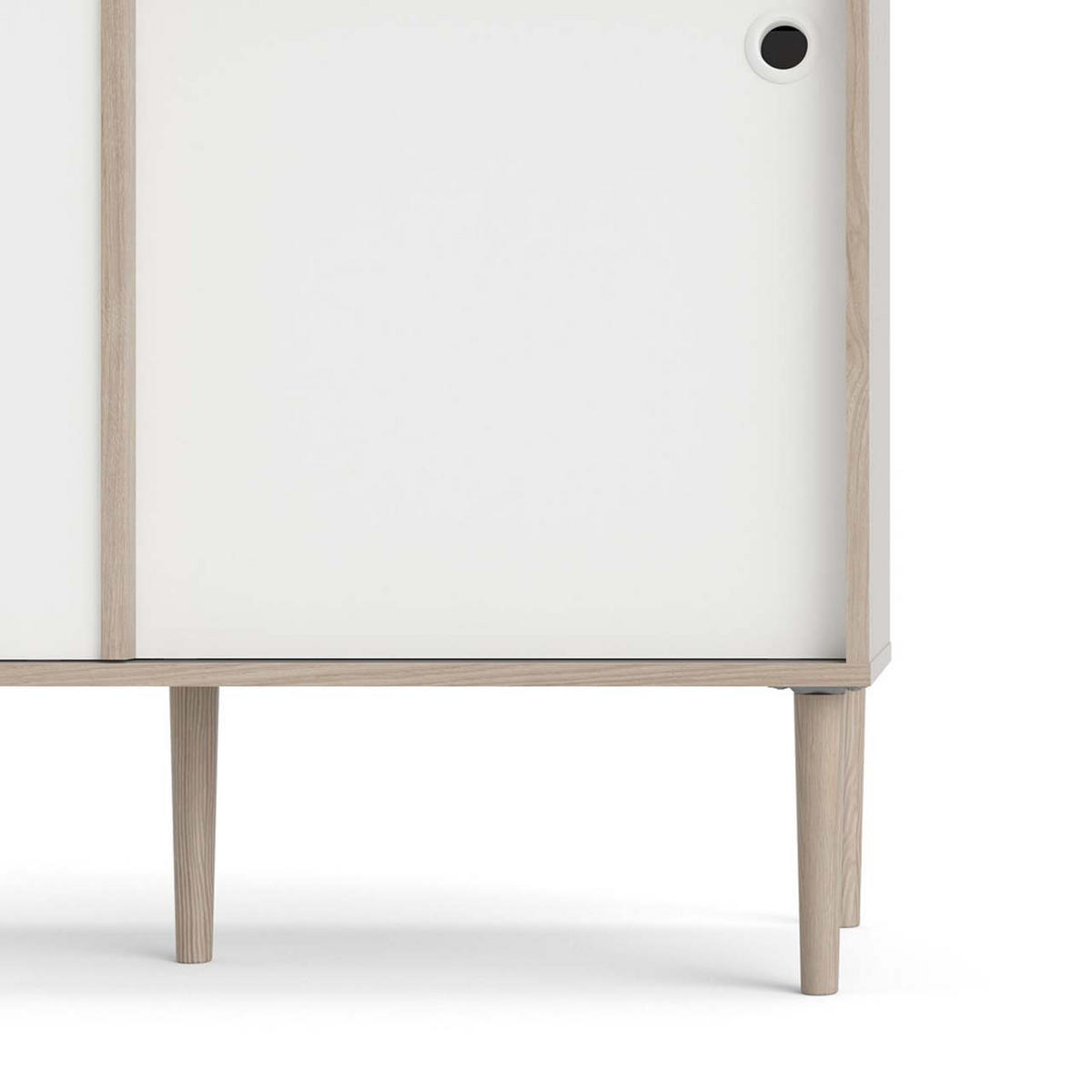 KOMMODE weiß - Weiß, Holzwerkstoff (99/89/41cm) - ebuy24