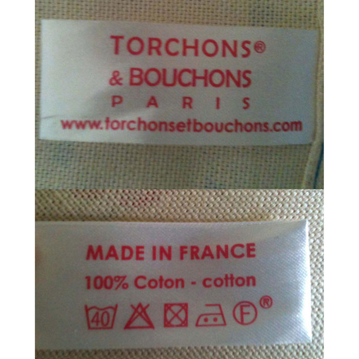 GESCHIRRTUCH Bouteille Bourgogne weiß 72 x 48 cm - Weiß, Textil (48/72cm) - Winkler