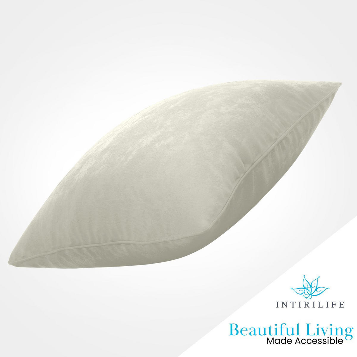 KISSENHÜLLEN-SET (2-tlg.) 40/40 cm (Beige) - Beige, Textil (40/40cm) - Intirilife