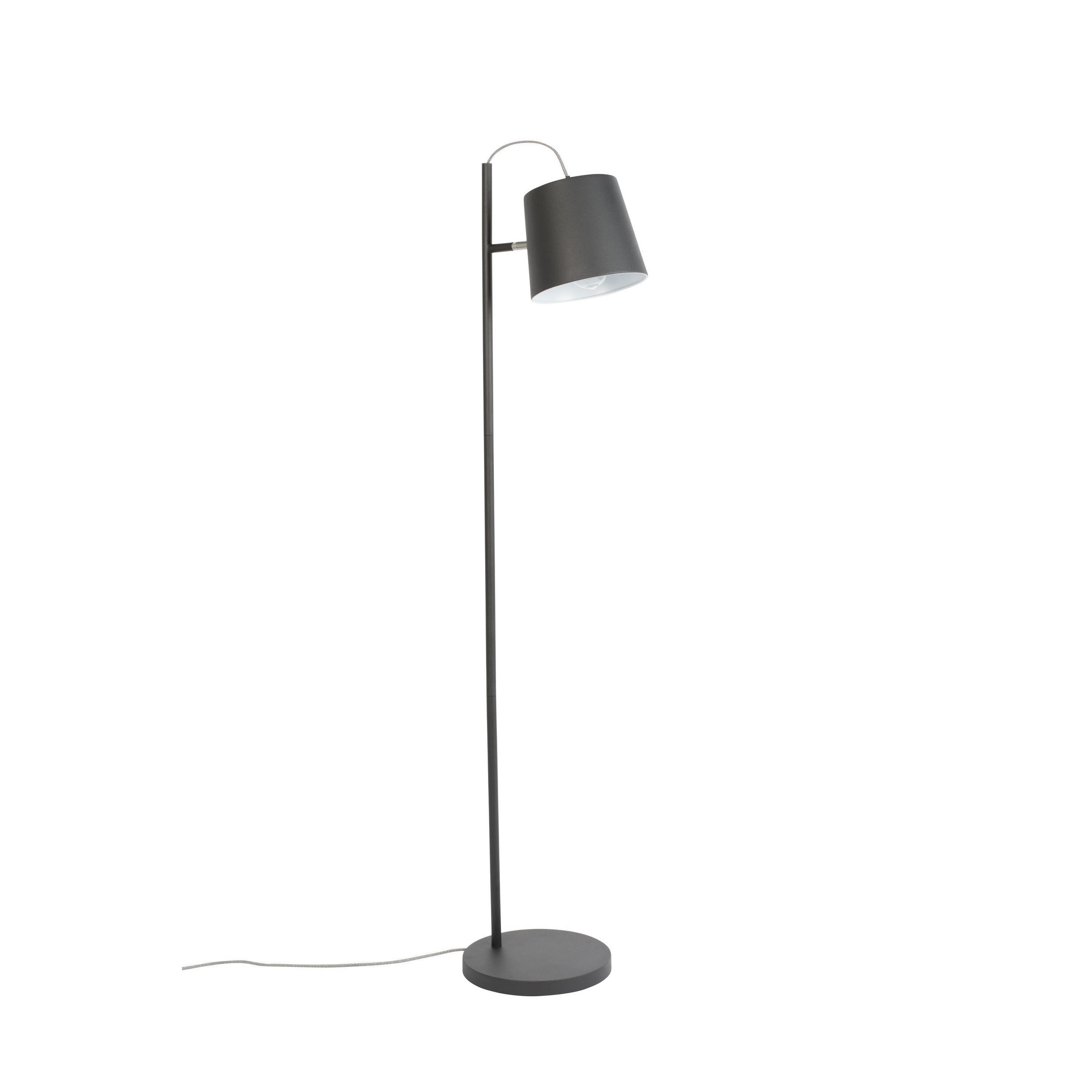 STEHLAMPE Buckle Head Schwarz - Schwarz, Metall (28/28/150cm) - Zuiver