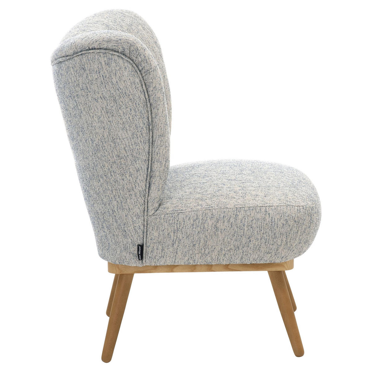 COCKTAILSESSEL Kayra Flachgewebe (Strukturgewebe) hellblau - Hellblau, Kunststoff (72/90/74cm) - 58aufmkessel