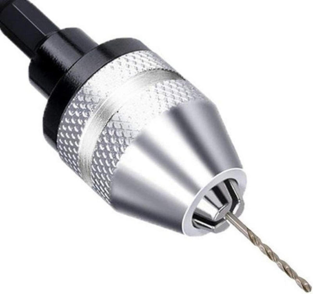 BOHRER – zweiteiliges Set, 0,3–6,5 mm und 6,35 mm (1/4 Zoll), Sechskantschaft - Schwarz, Metall (7.3/2.2/1cm) - DCA