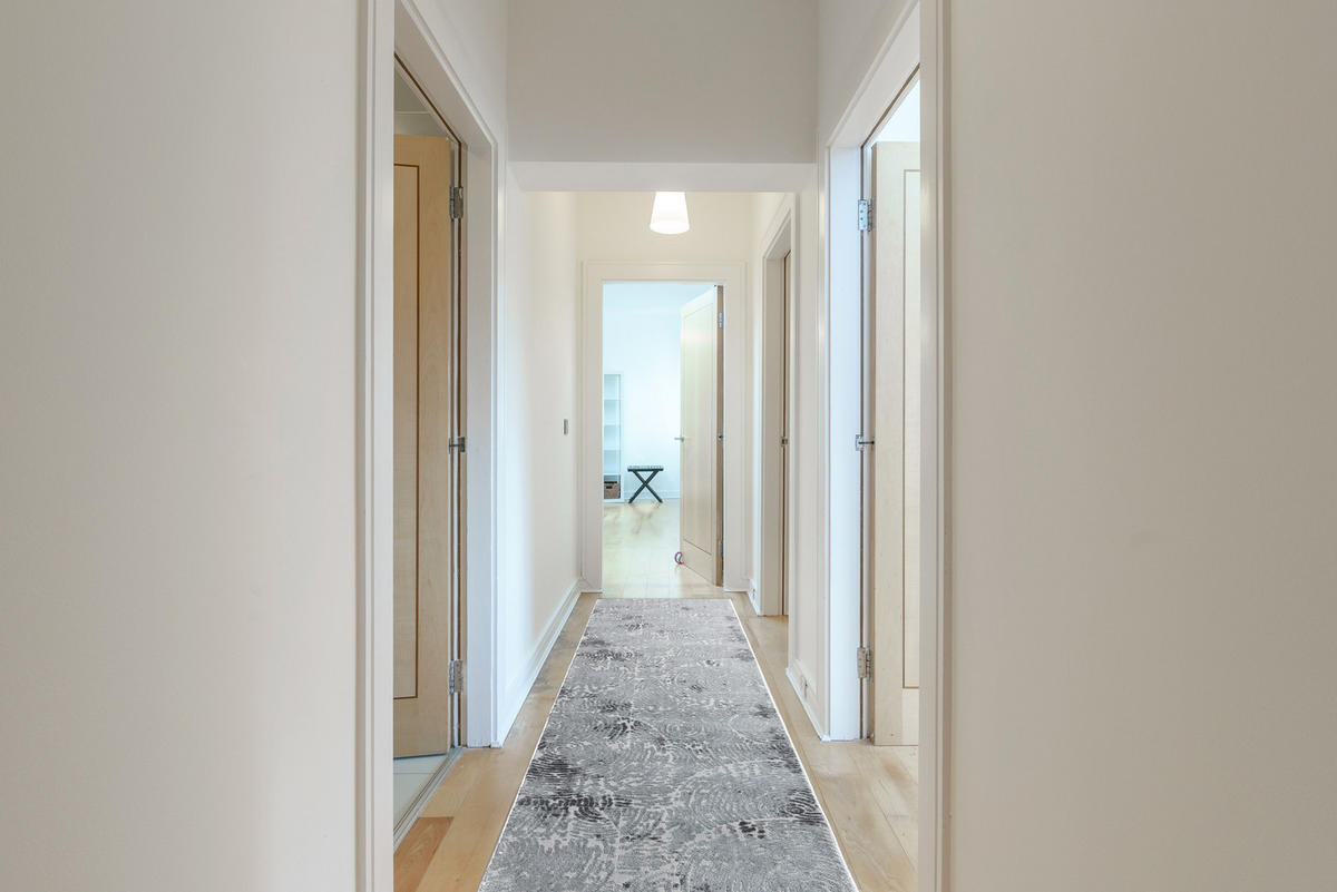 LÄUFER Strukturell MEFE 80/110 cm - Grau, Textil (80/110cm) - rugsX