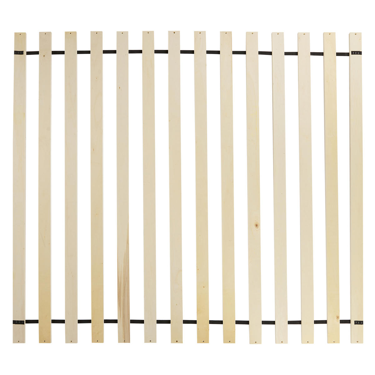 BETT mit Lattenrost 160x200 cm Weiß Champagnat - Weiß, Holz (160/200cm) - Beliani