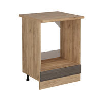 Honigeiche/Grau, Holzwerkstoff (60/81.6/60cm) - Vicco