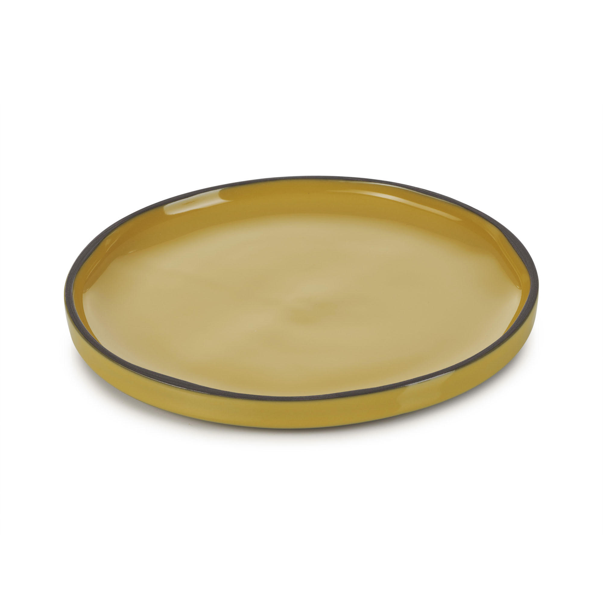 Revol Porcelaine France Brotteller Hellbraun