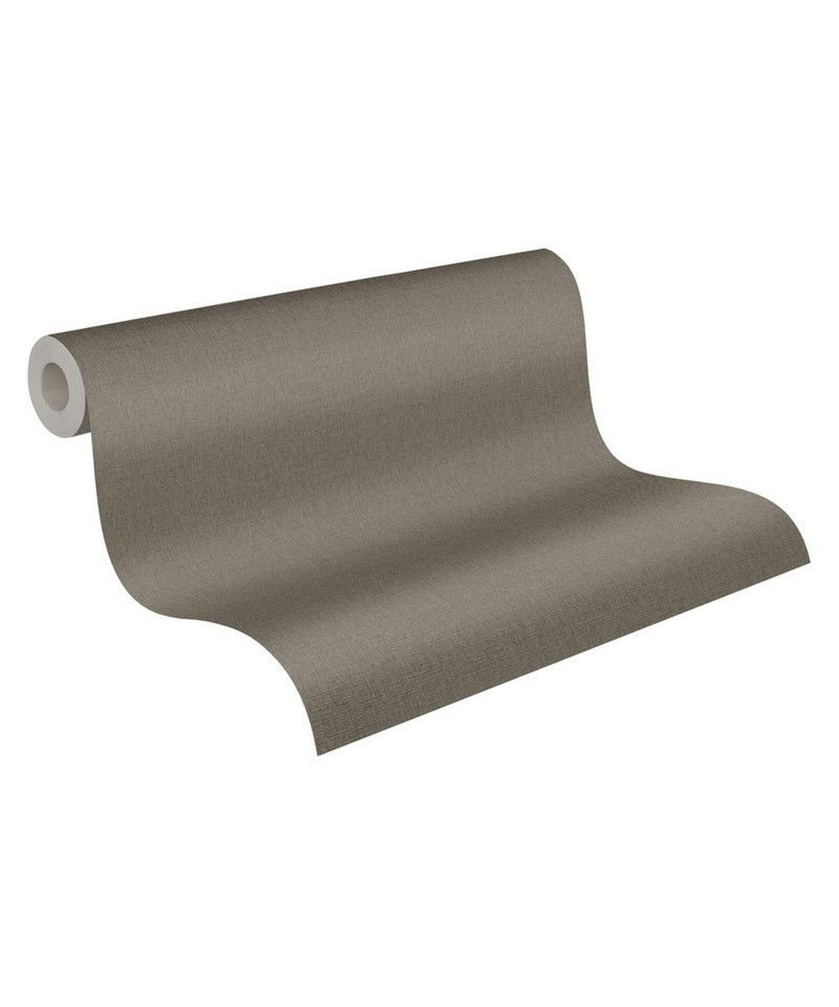 VLIESTAPETE Grau 53/1005 cm - Braun, Textil (53/1cm) - KUNSTLOFT