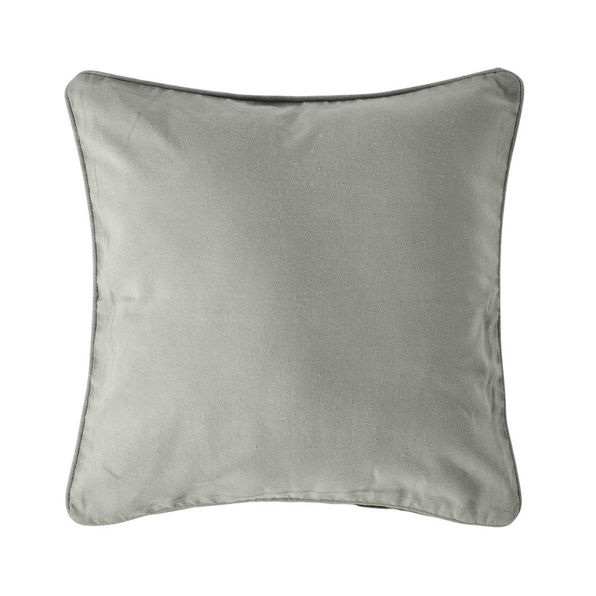 KISSENHÜLLE grau 30/30 cm, 100% Baumwolle - Grau, Textil (30/30cm) - Homescapes