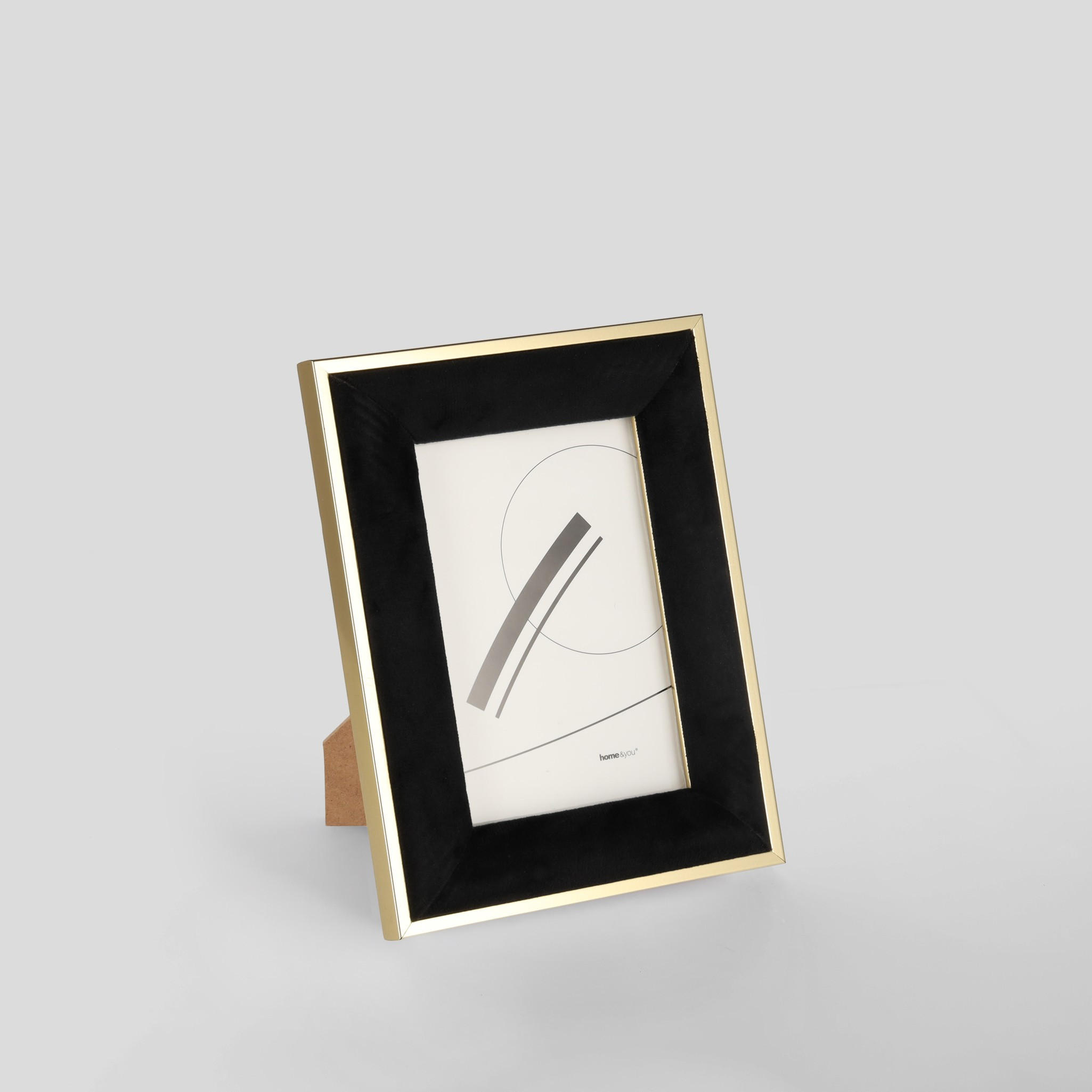 RAHMEN Veloriso - Schwarz, Kunststoff (2/21/16cm) - home&you