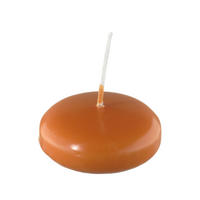 SCHWIMMKERZEN Karotte 24 x Ø 60 mm, 20 Stück - Orange, Paraffin (6/2.4/2.4cm) - Kopschitz Kerzen