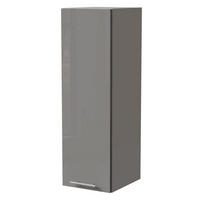 KÜCHENHÄNGESCHRANK W4/30 Essen Grau Hochglanz / Grau Matt 30 / 32,5 / 96cm - Grau, Holz/Holzwerkstoff (30/96/32.5cm) - Feldmann-Wohnen