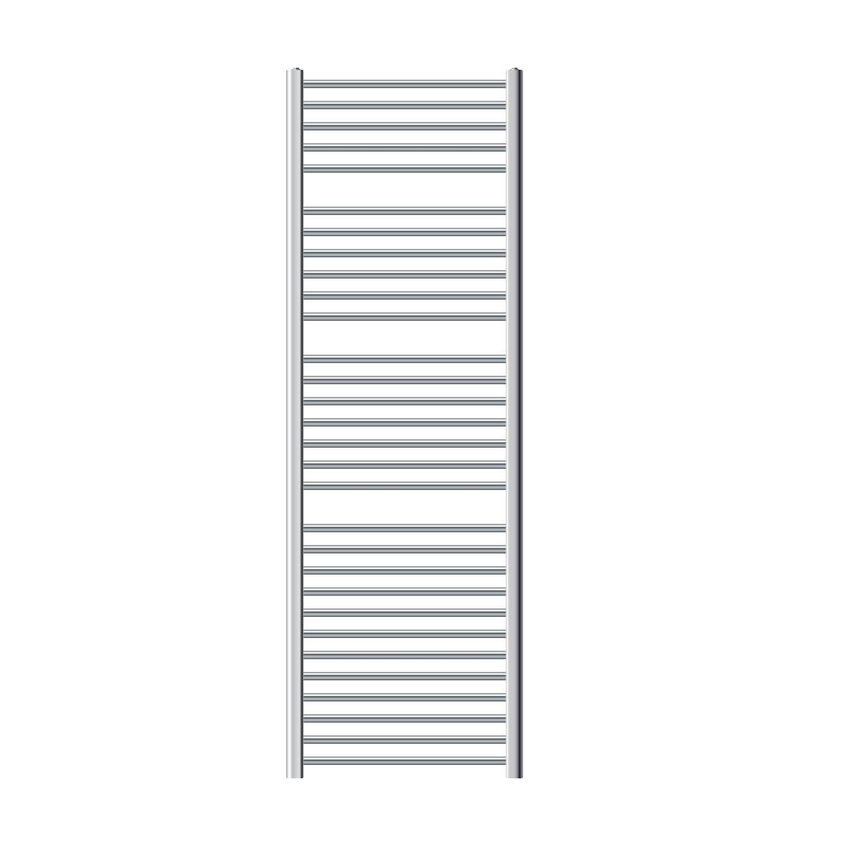 BADHEIZKÖRPER Sahara 600x1800 mm Chrome gerade mit Seitenanschluss - Chromfarben, Metall (60/180/5cm) - LuxeBath