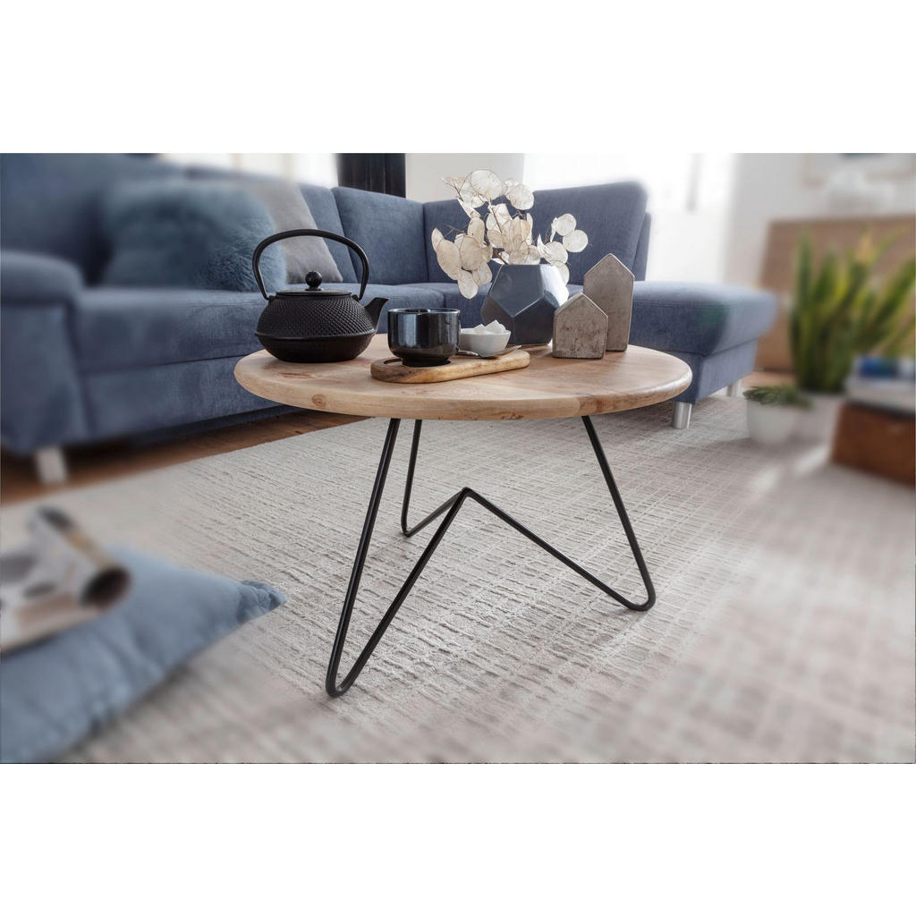Thumbnail - tinkaro Kaffeetisch, Akazie, Holz, 60x39.5x60 cm, Wohnzimmer, Wohnzimmertische, Couchtische
