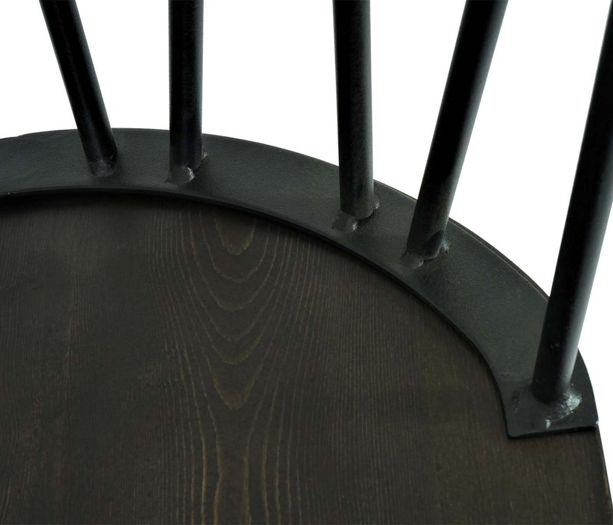 BARHOCKER G69B Schwarz 2er-Set - Schwarz, Holz (43/103/44cm) - MCW