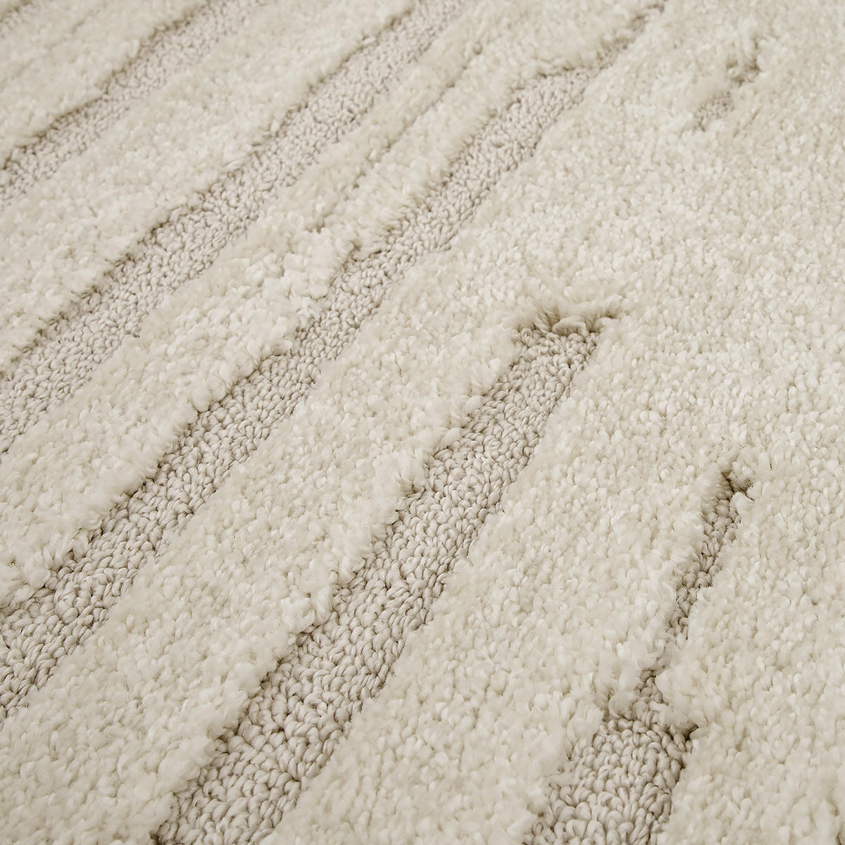 HOCHFLORTEPPICH 120/160 cm Genua 742 - Creme, Textil (120/160cm) - Paco Home