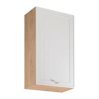 HÄNGESCHRANK G60 P/L – Sorento Sonoma Eiche Weiß – Weiß / Sonoma Eiche - Weiß/Sonoma Eiche, Holzwerkstoff (60/100/32cm) - ROYAL24_MARKT