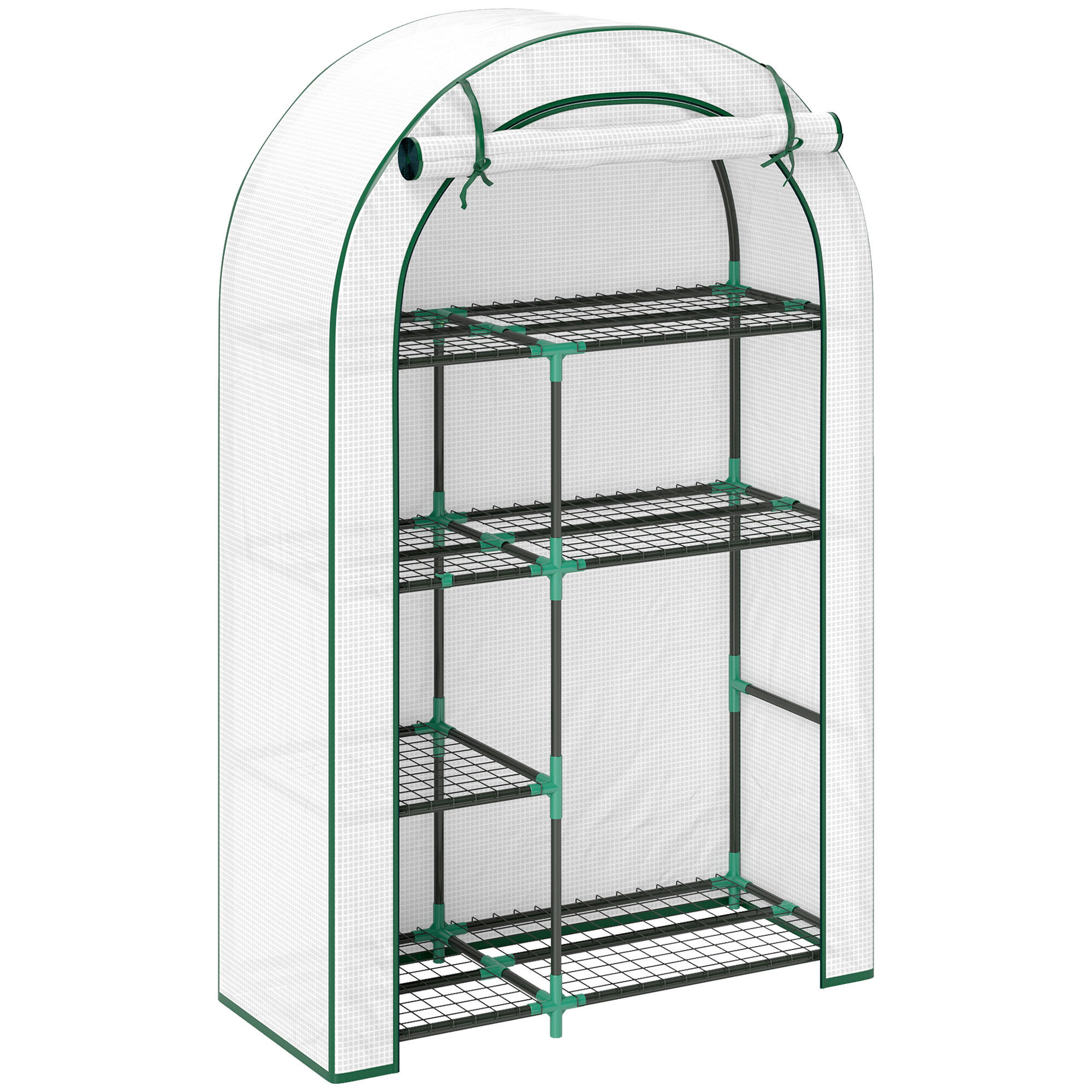 Outsunny SKLENÍK, 100L x 45Š x 160V cm