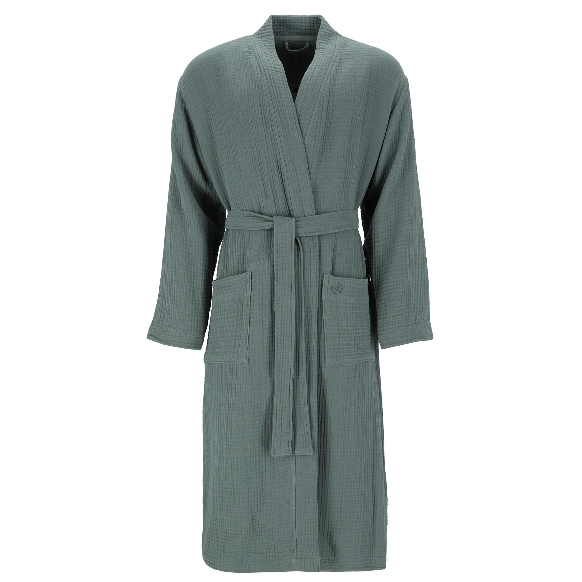 BADEMÄNTEL DAMEN KIMONO DURINI SAGE - 7520 - Grün, Textil (XSnull) - Bugatti