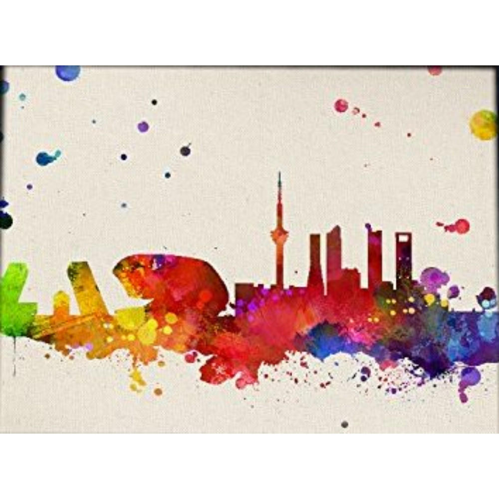 POSTER Stadt Madrid A3 Rahmenlos - Klar, Papier (29.7/5/42cm) - Nacnic