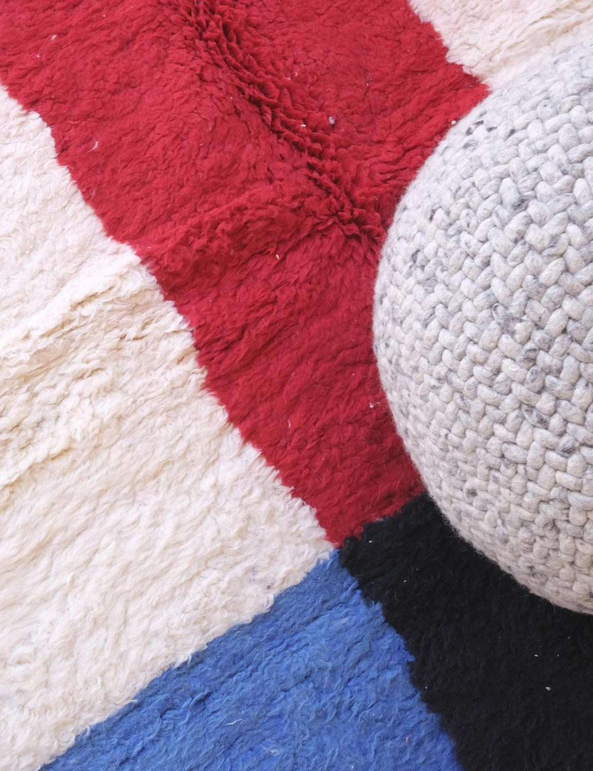 BERBERTEPPICH minimalistisch 251x 355 cm - Multicolor, Naturmaterialien (251/355cm) - AFK Living