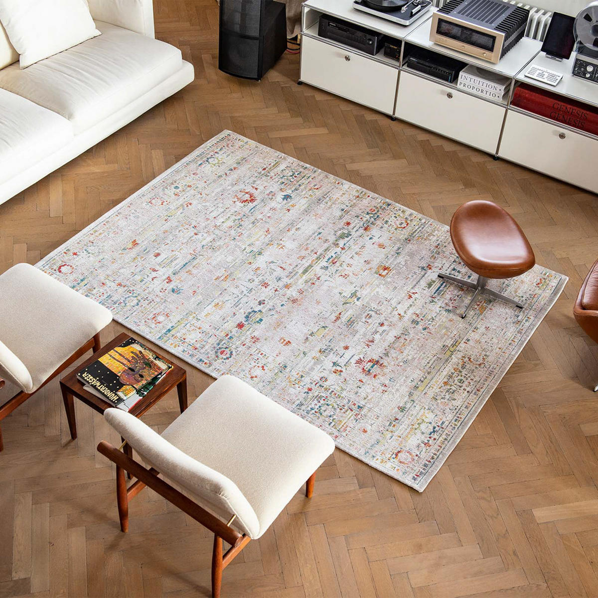 TEPPICH Turkish Delight Antiquarian 280/390 cm - Beige, Textil (280/390cm) - Louis De Poortere