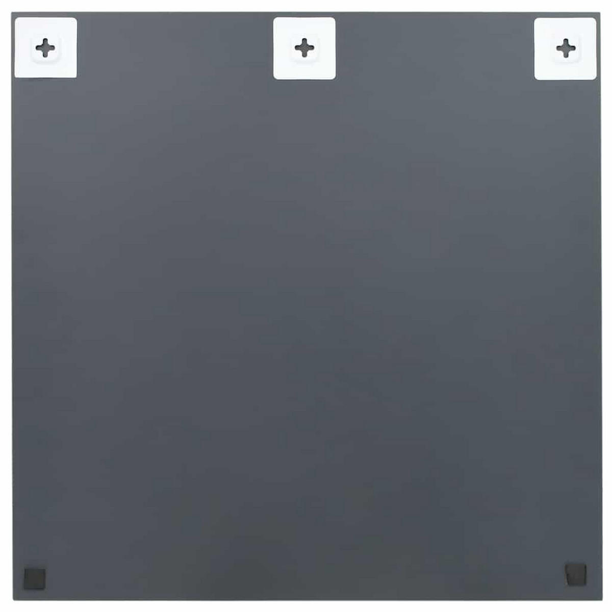 WANDSPIEGEL 60 x 60 cm Quadratisch Glas - Silberfarben, Glas (60/2/60cm) - furnicato