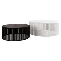 COUCHTISCH-SET Velede - Multicolor/Weiß, Holzwerkstoff/Metall (75/75/30cm) - MIRJAN24
