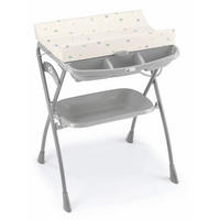 WICKELTISCH mit Badewanne Volare - Dunkelgrau, Kunststoff (69/77cm) - Cam il Mondo del Bambino S.p.A.