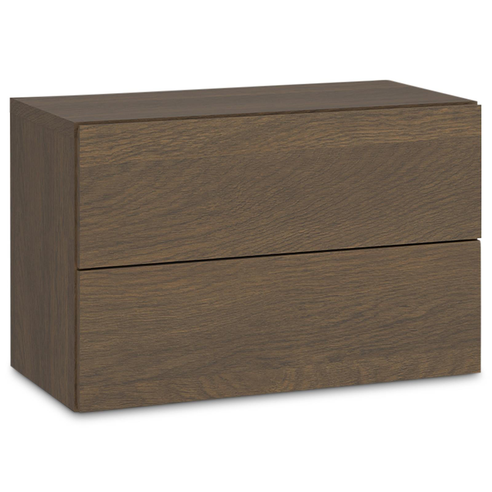 CARO-Möbel Hängender Dunkelbraun 42x29x30 cm