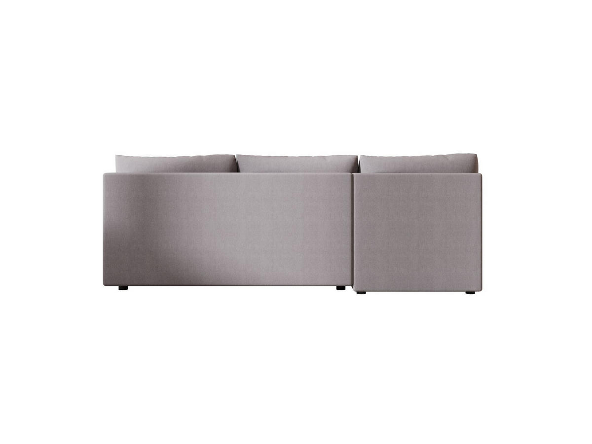ECKSOFA MOS L Cosmic 160 Links mit Schlaffunktion - Grau, Textil (200/143cm) - Bedante