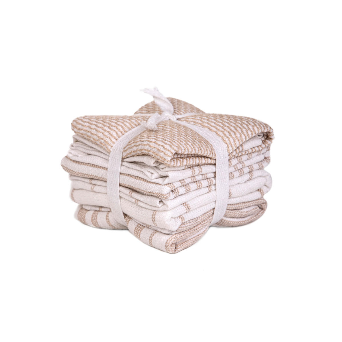 HANDTUCH Heriett beige 4er-Set 30/30 cm - Beige, Textil (30/30cm) - Homla