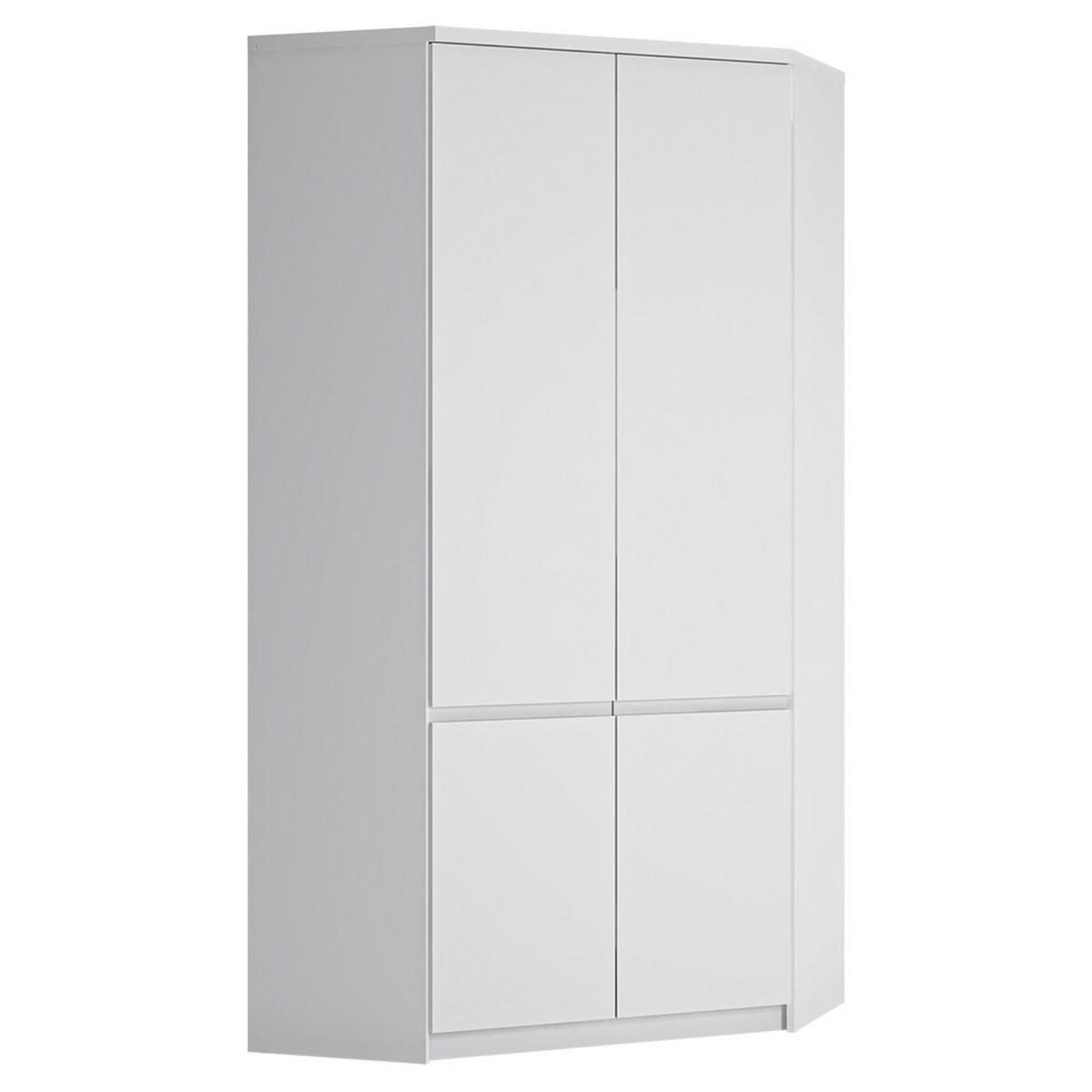 JUGENDZIMMER-SET 4-TLG. Fortaleza-75 - Weiß, Holzwerkstoff (352/200/206cm) - Lomado