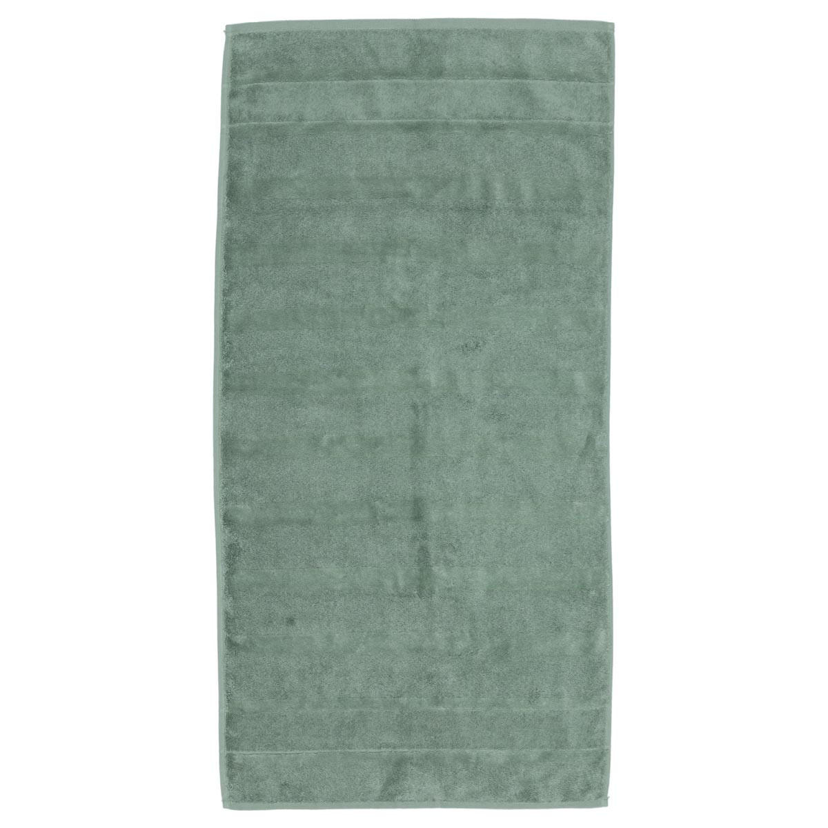 HANDTUCH Noblesse 4er-Set - Grün, Textil (50/100cm) - Cawoe