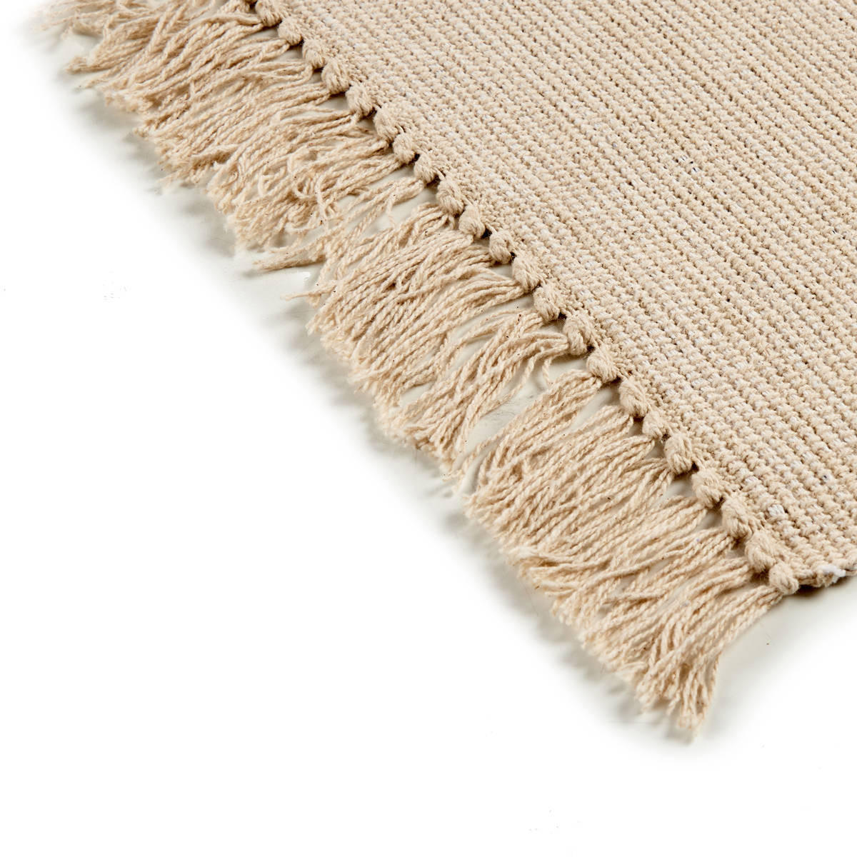 WEBTEPPICH 80/120 cm - Beige, Naturmaterialien (80/120cm) - Giftdecor