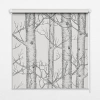 VNÚTORNÁ roleta - okenná roleta - roleta - 100x180 cm - Kufre - sivá, plast (100/180/0.5cm) - TULUP